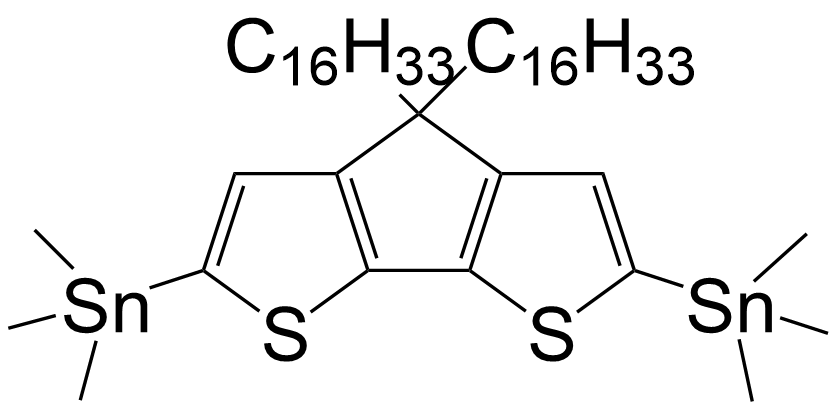 (4,4-Dihexadecyl-4H-cyclopenta[1,2-b:5,4-b']dithiophene-2,6-diyl)bis(trimethylstannane)/1334407-39-4